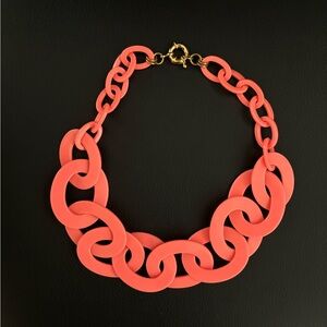 Coral novelty chain necklace